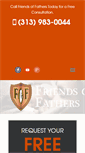 Mobile Screenshot of friendsoffathers.com